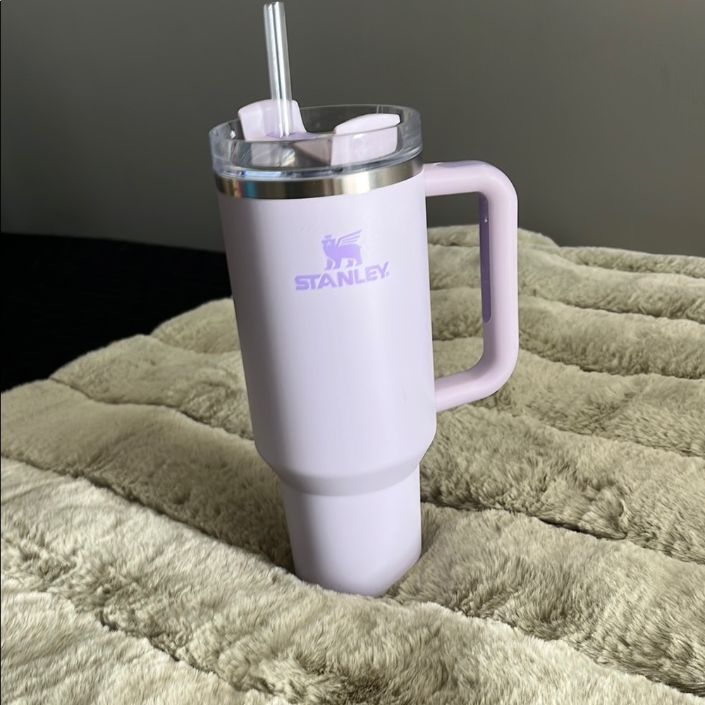 Stanley Pastel Purple Tumbler with Handle